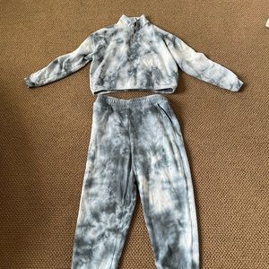 American Eagle Tie Dye Sweatshirt and Sweats